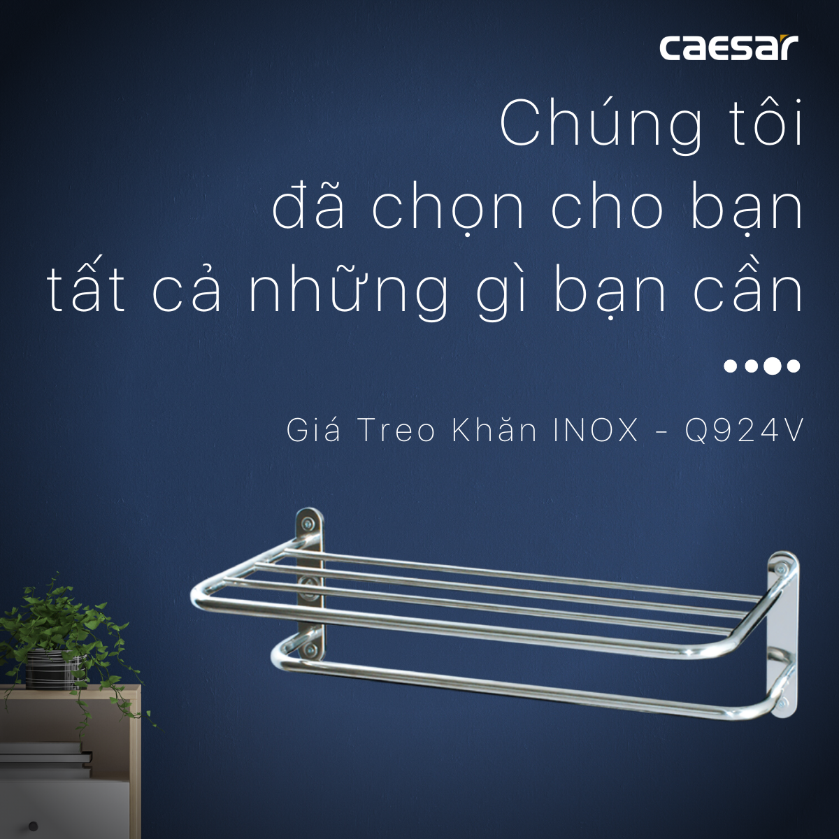 Giá Treo Khăn 2 Tầng - Q924V