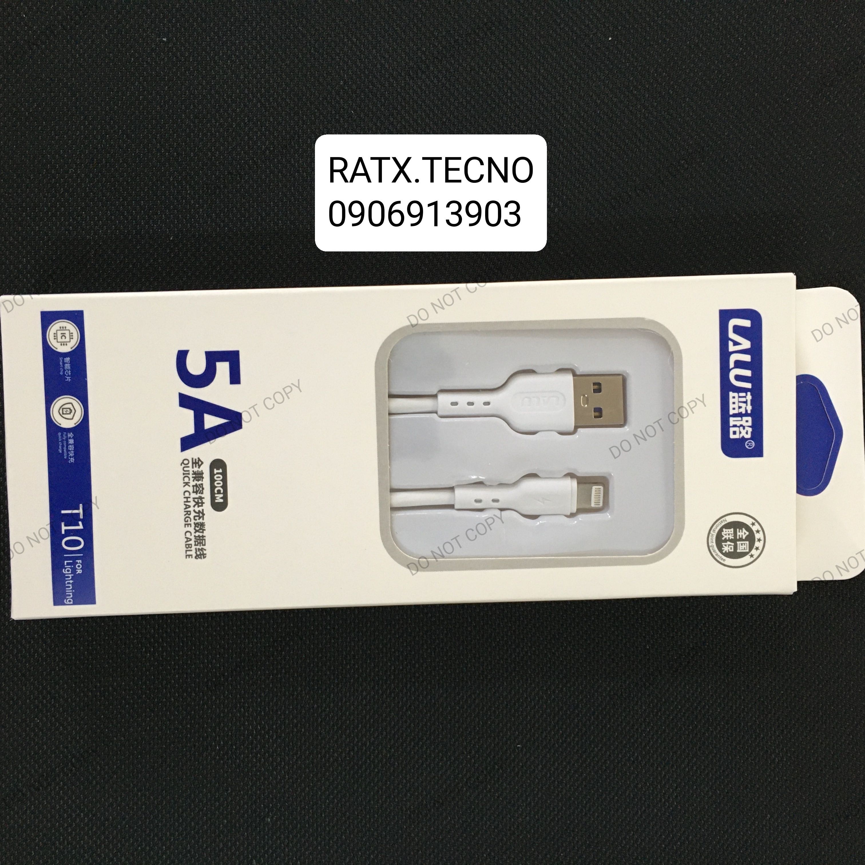 CÁP SẠC NHANH 5A – USB TO LIGHTNING VÀ TYPE C