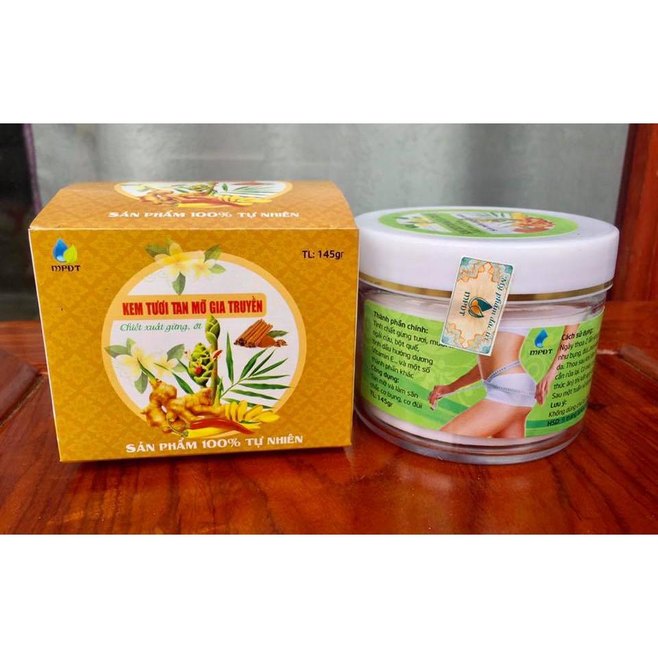 [HCM]Kem Tan Mỡ Gừng Ớt Gia Truyền MPĐT