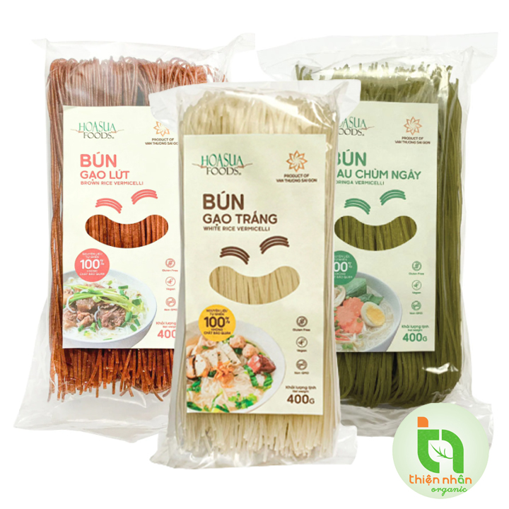 Bún gạo trắng - bún gạo lứt - bún rau chùm ngây Hoa Sữa