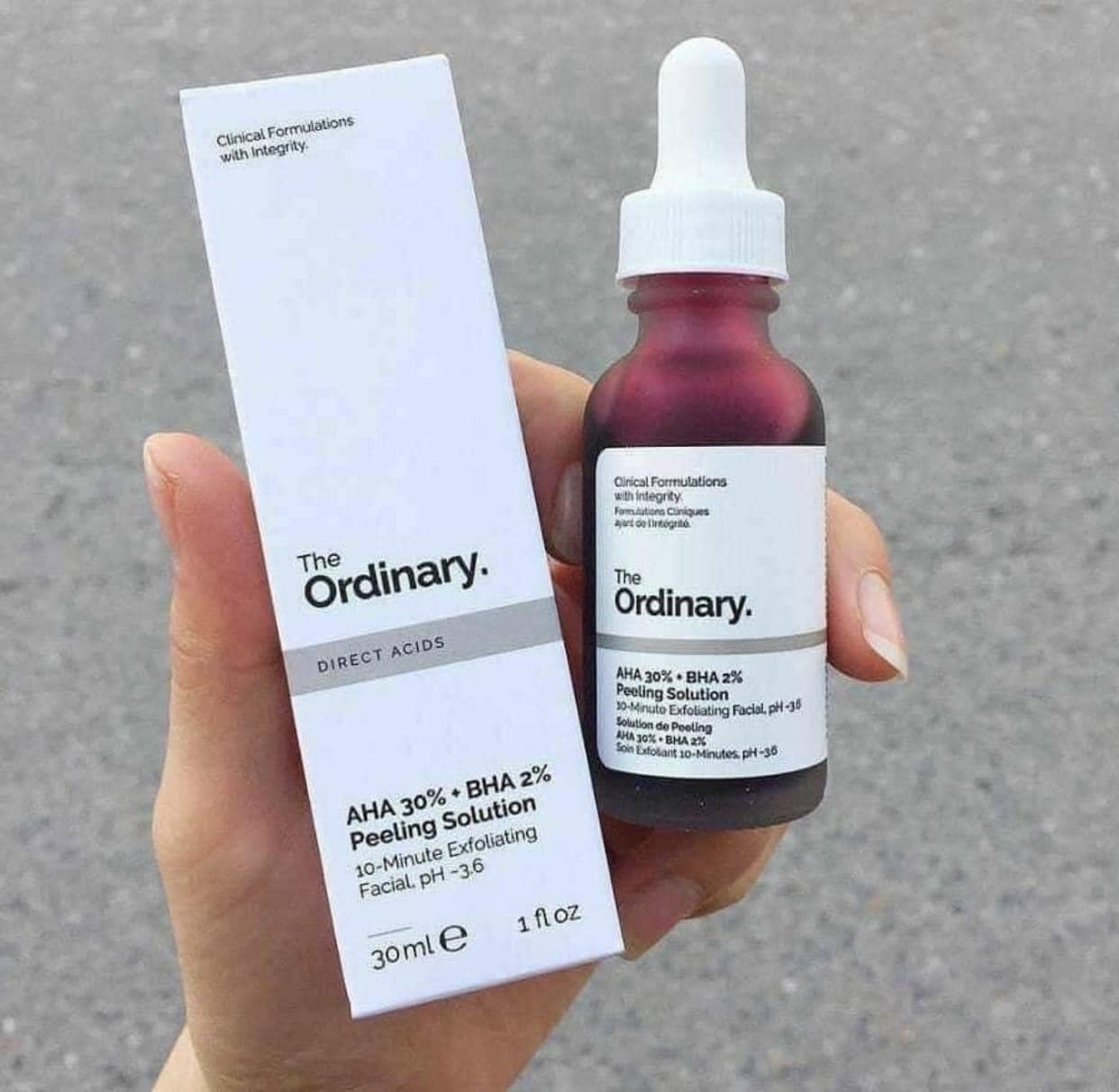 Serum Tẩy Da Chết The Ordinary AHA 30% + BHA 2%