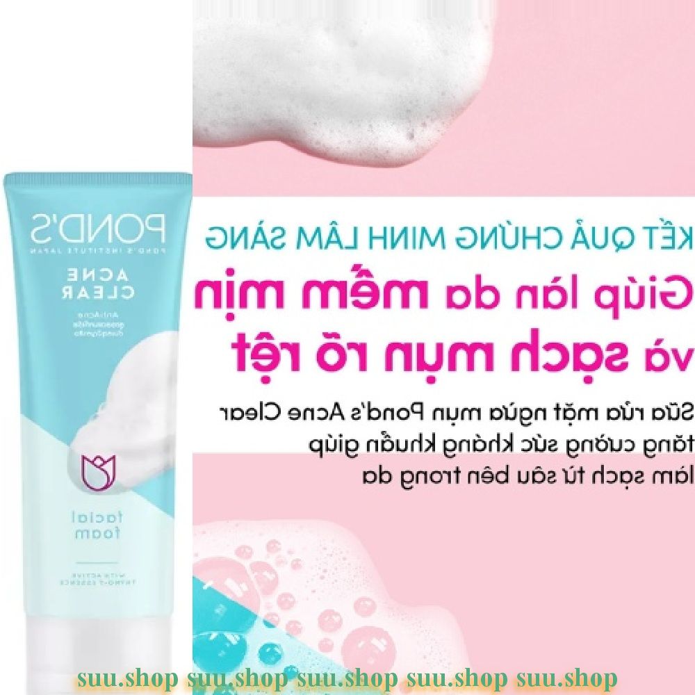 Sữa Rửa Mặt Nữ 100g Ponds Acne Clear Ngừa Mụn