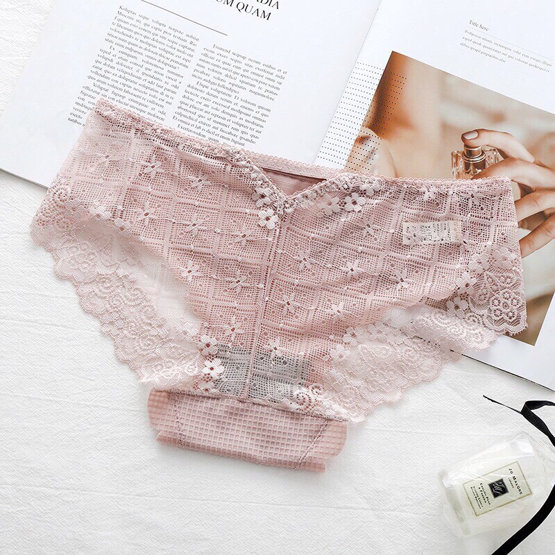 Quần Lót Nữ Đúc Su Phối Ren Kiểu Mới 2212 - LUV BIKINI
