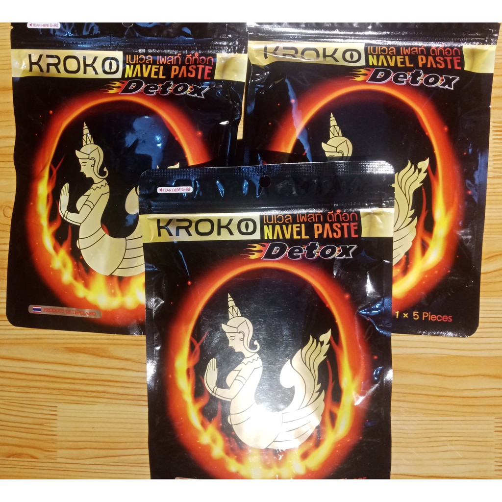 Miếng Dán Tan Mỡ Bụng Kroko Thái Lan
