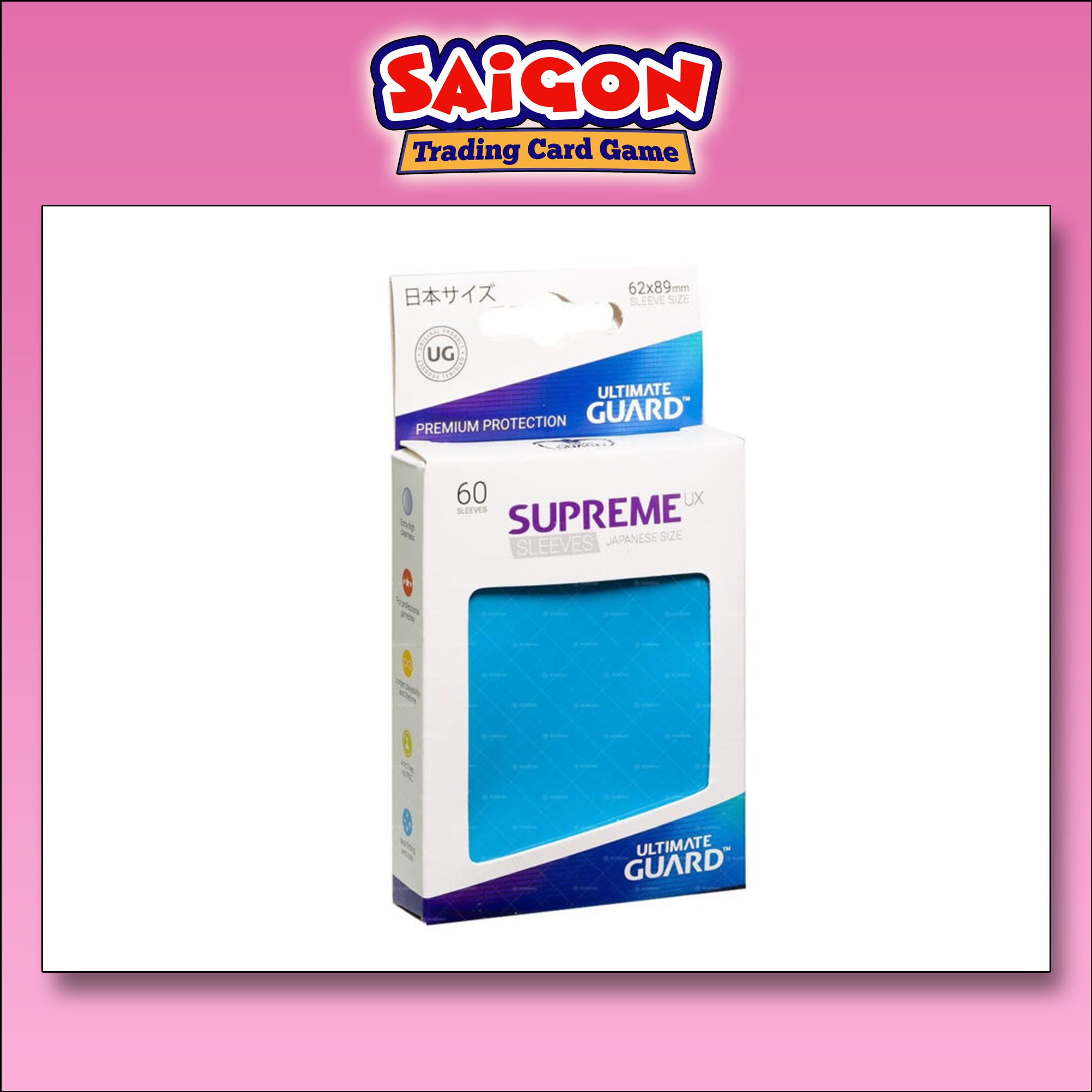 Ultimate Guard Supreme UX Japanese Size - Box of 60