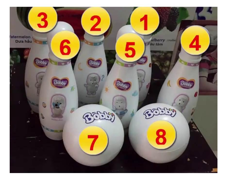 Bộ đồ chơi bowling vui vẻ