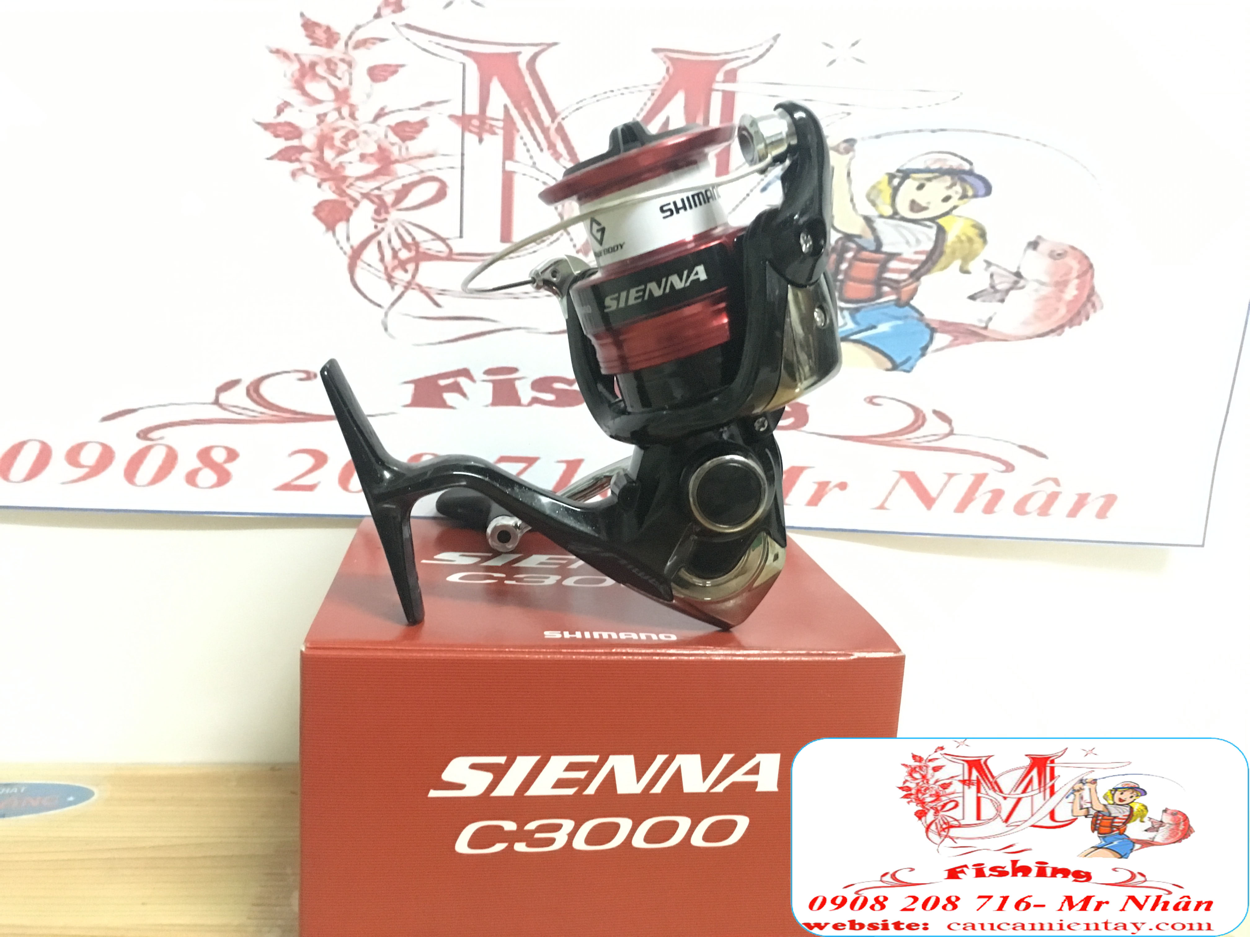 Máy Câu Đứng Shimano Sienna Năm 2019