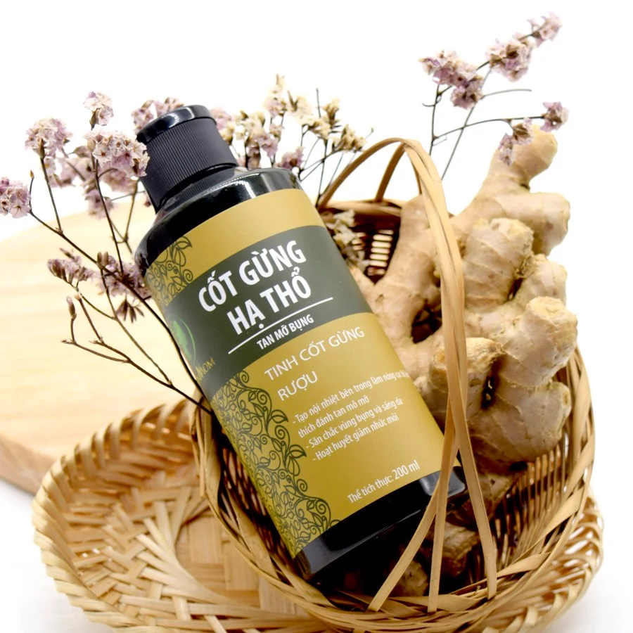 [HCM]Cốt gừng hạ thổ tan mỡ bụng Wonmom 200ml