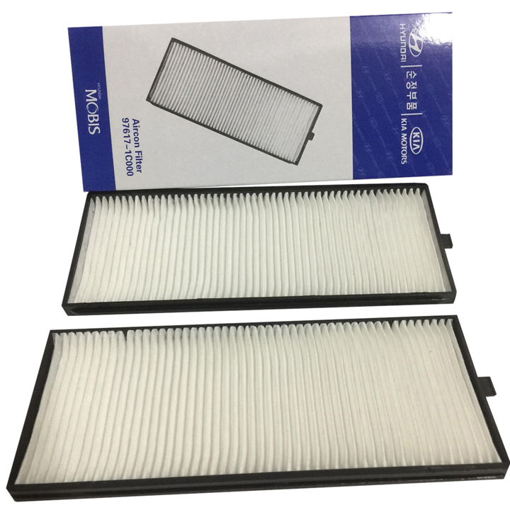Lọc gió điều hòa lắp xe Getz, Click - Bộ lọc gồm 2 mảnh