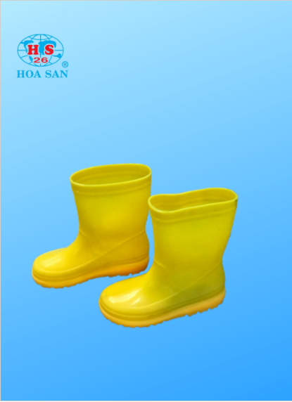 Ủng trẻ em Hoa San nhiều màu size 28-37