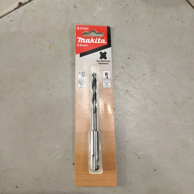 MŨI KHOAN GỖ CHUÔI GÀI 6mm MAKITA B57504