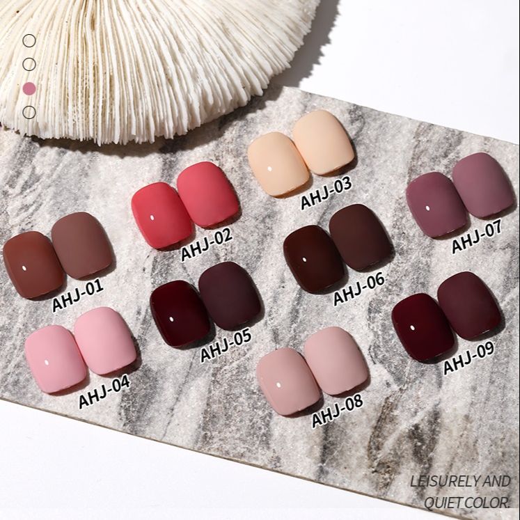 Sơn gel AS red - Màu đỏ tím mã AHJ