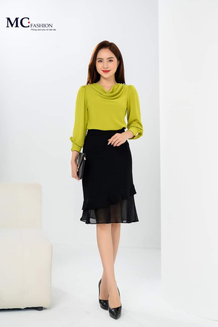 ÁO  CÔNG SƠ A0055 DUYÊN DÁNG