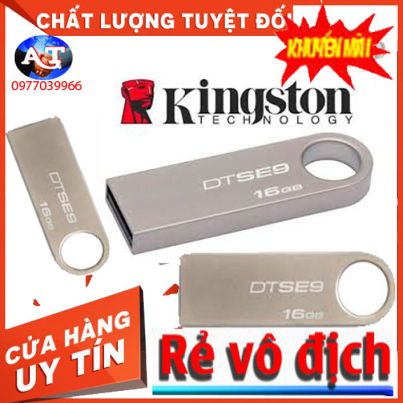Bảng giá USB Kington 16GB (DTSE9) Phong Vũ