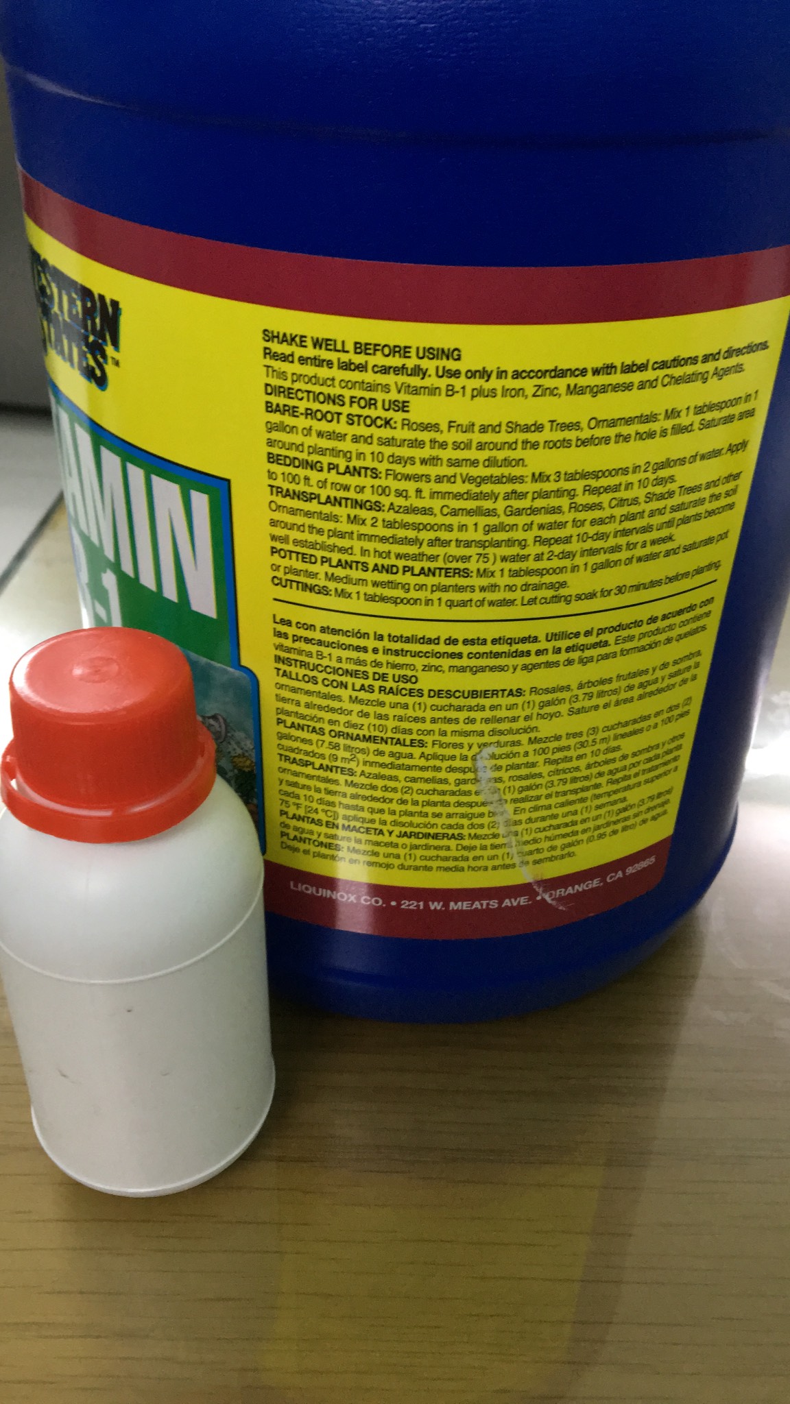 Phân Bón Vitamin B1 Mỹ nhập khẩu lọ 100ml chiết lẻ