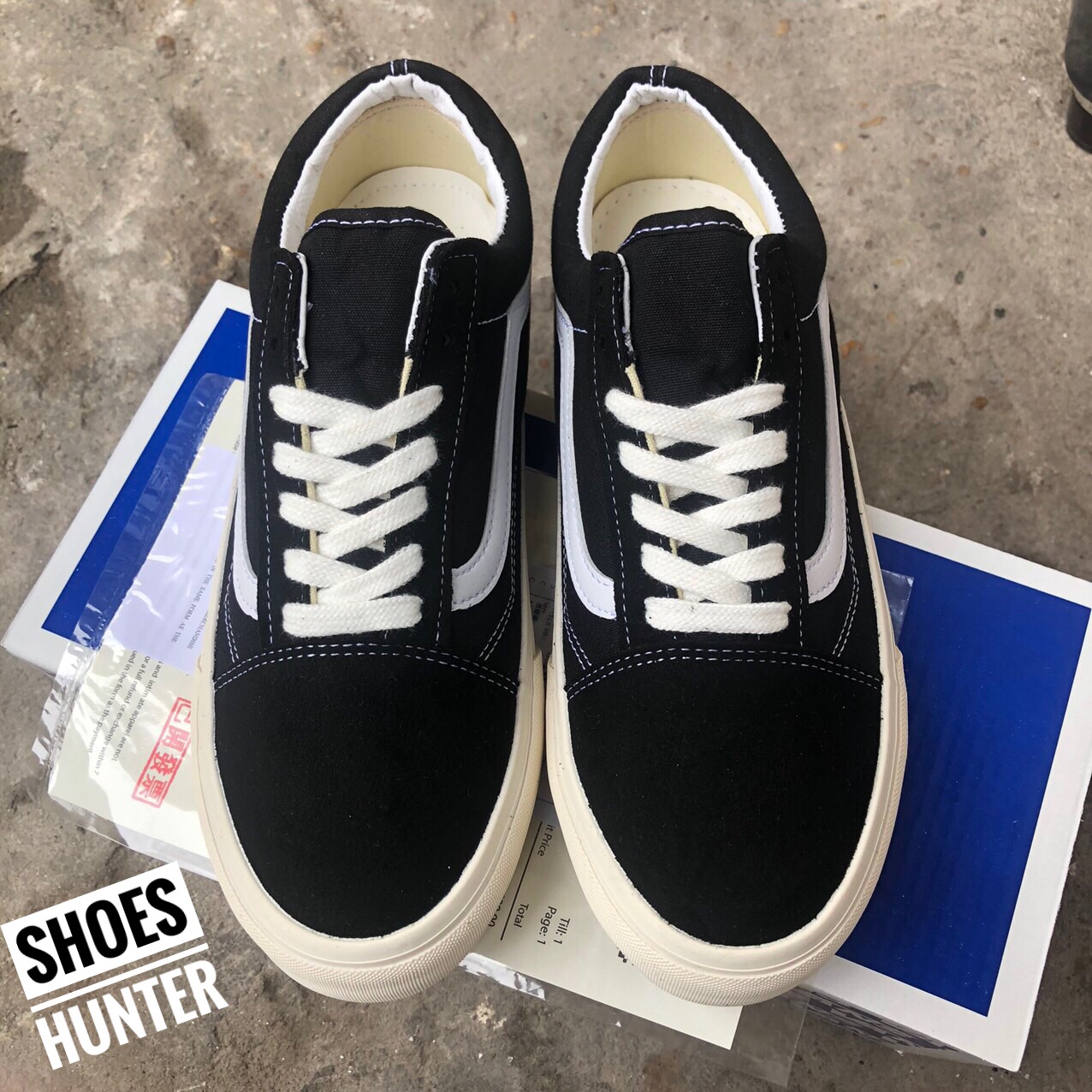 GIÀY VANS VAULT ĐEN (Full box, Bill)