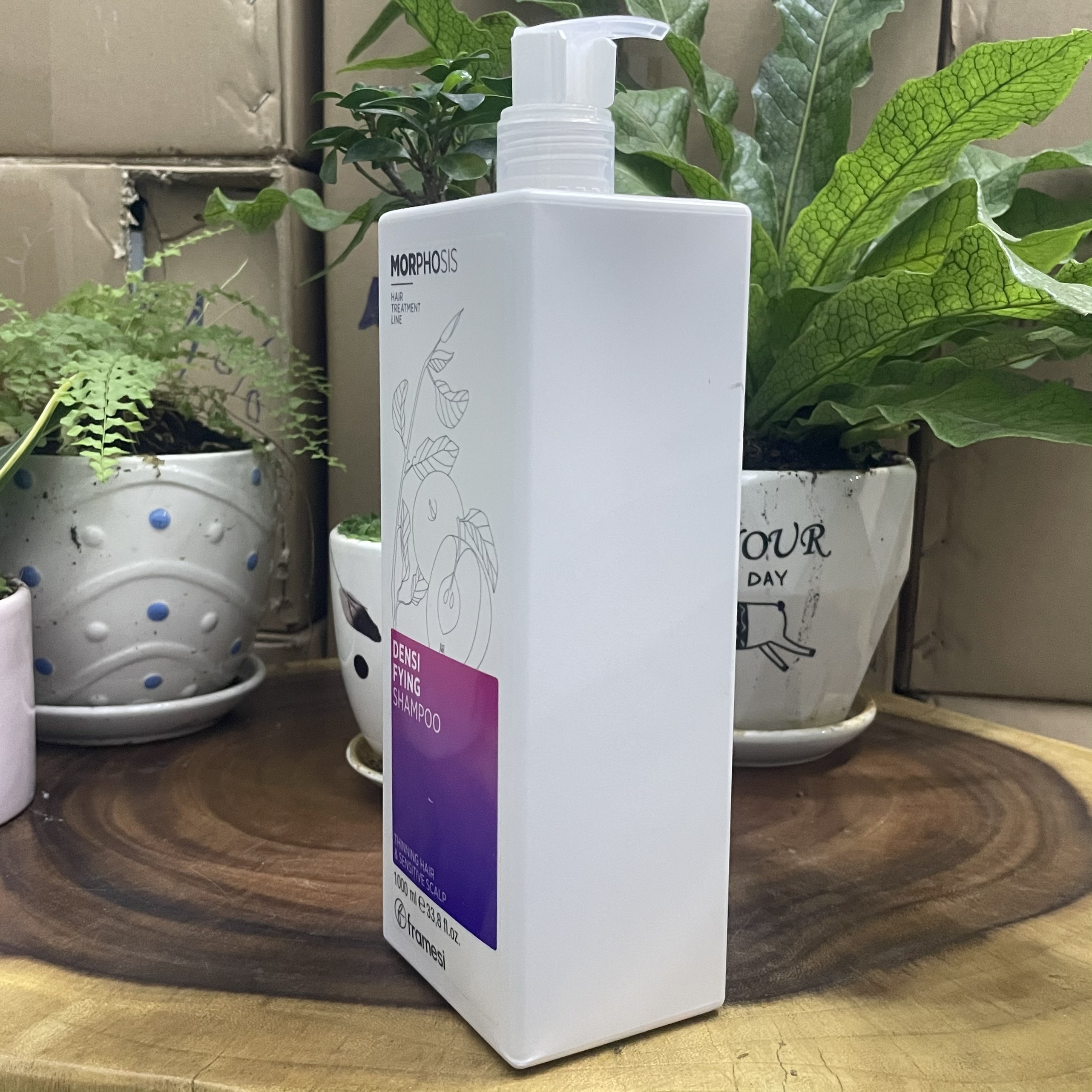 Dầu gội FRAMESI chăm sóc tóc rụng và kích thích mọc tóc Morphosis Densifying Shampoo 1000ml