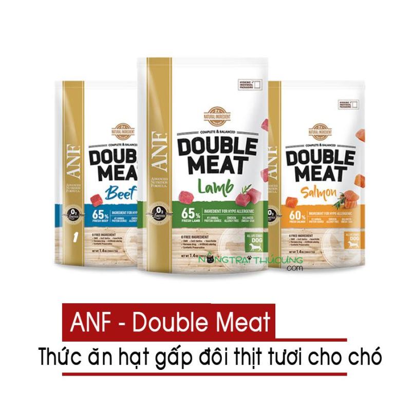 [Sản phẩm mới] Hạt cho chó ANF Double Meat - Gấp đôi thịt 1.4kg - Nhiều vị - [Nông Trại Thú Cưng]