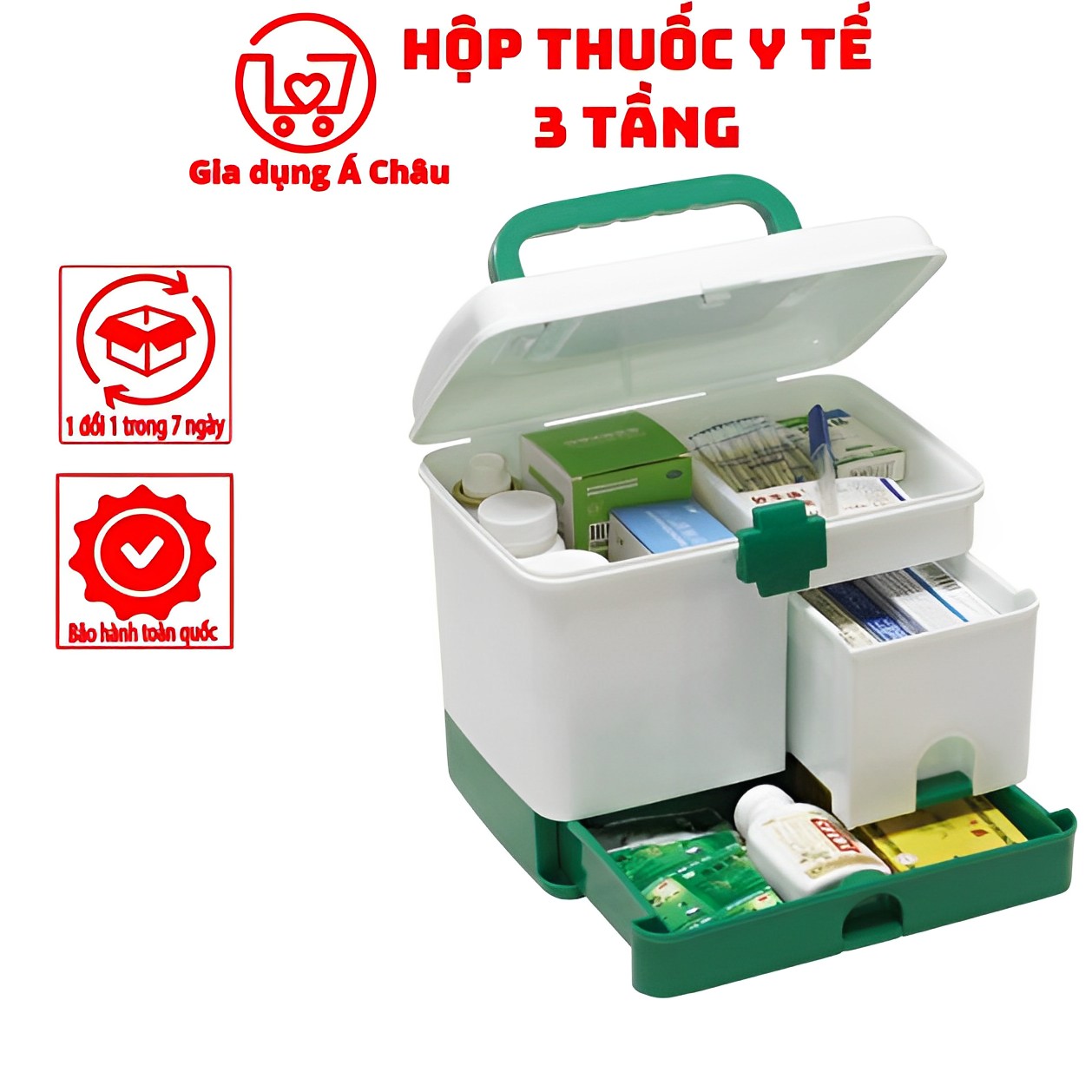 HỘP ĐỰNG THUỐC Y TẾ CHO GIA ĐÌNH