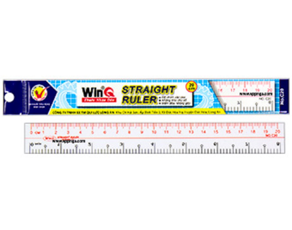 Thước dẻo WinQ 15cm/20cm/30cm VPP Làn Gió Mới