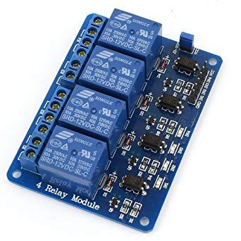 Module Relay 4 Kênh 12V-220V 10A