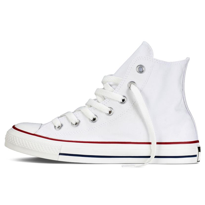 [HCM]Giày Vải Sneaker Thể Thao CV Cổ Cao Trắng Nam