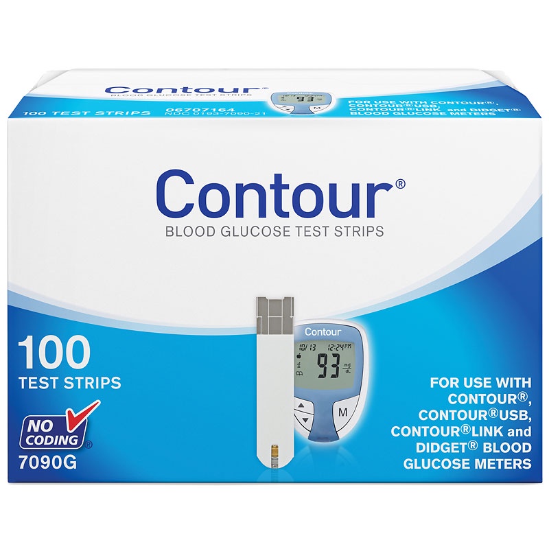 Que Thử Đường Huyết Bayer Contour