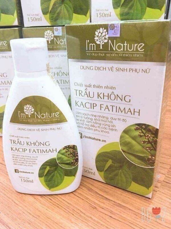 Dung dịch vệ sinh phụ nữ trầu không 150ml