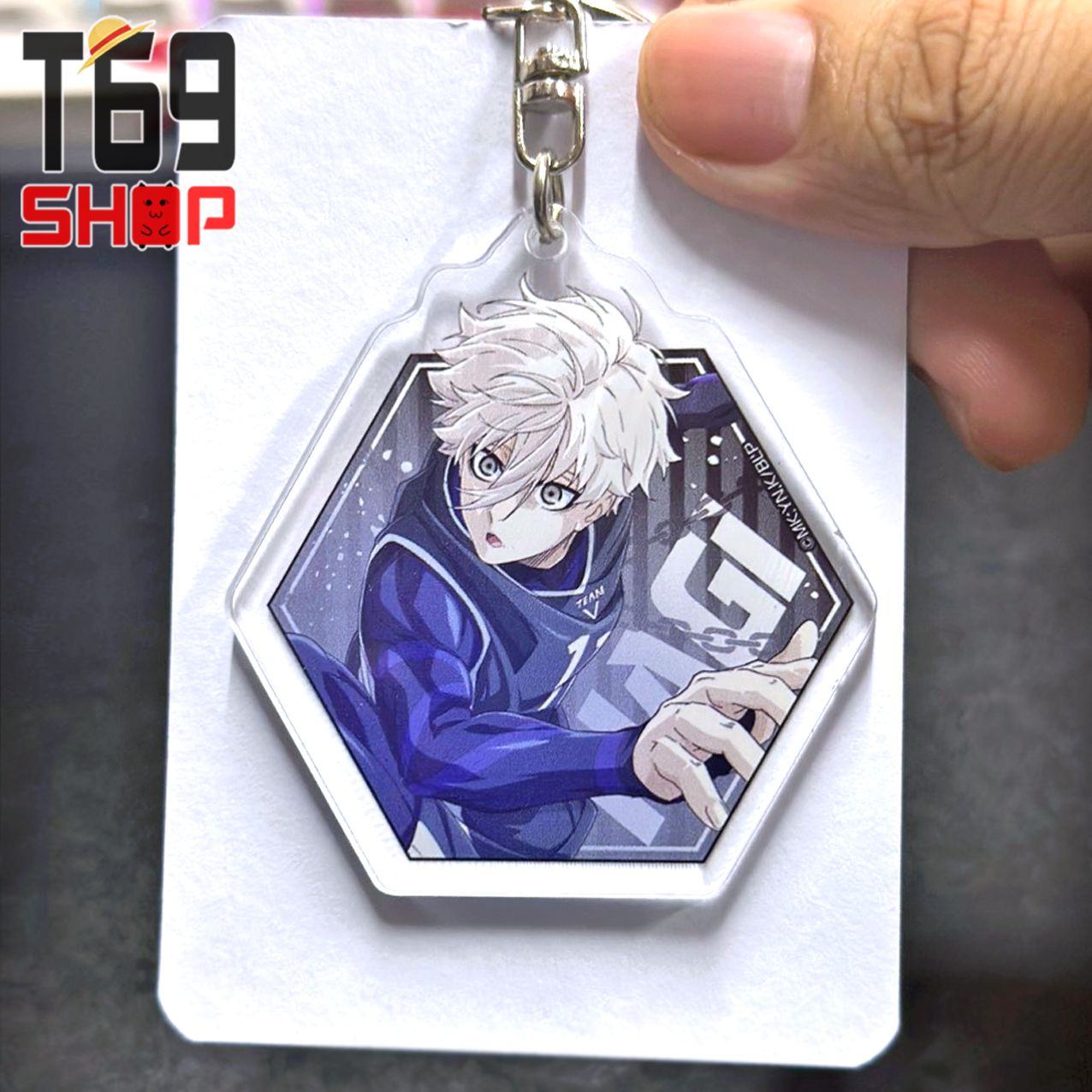 Móc khóa mica anime Blue Lock - Mẫu 3
