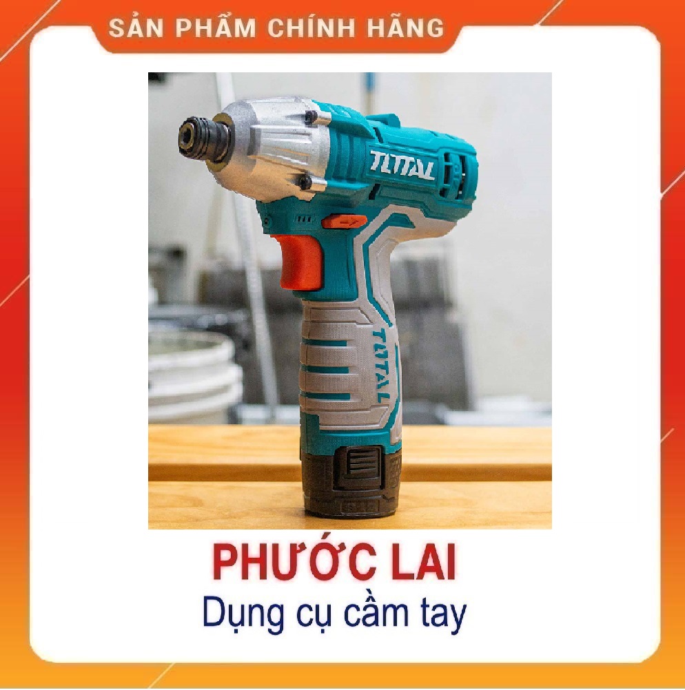 Máy siết mở vít dùng pin 12v total tirli1201