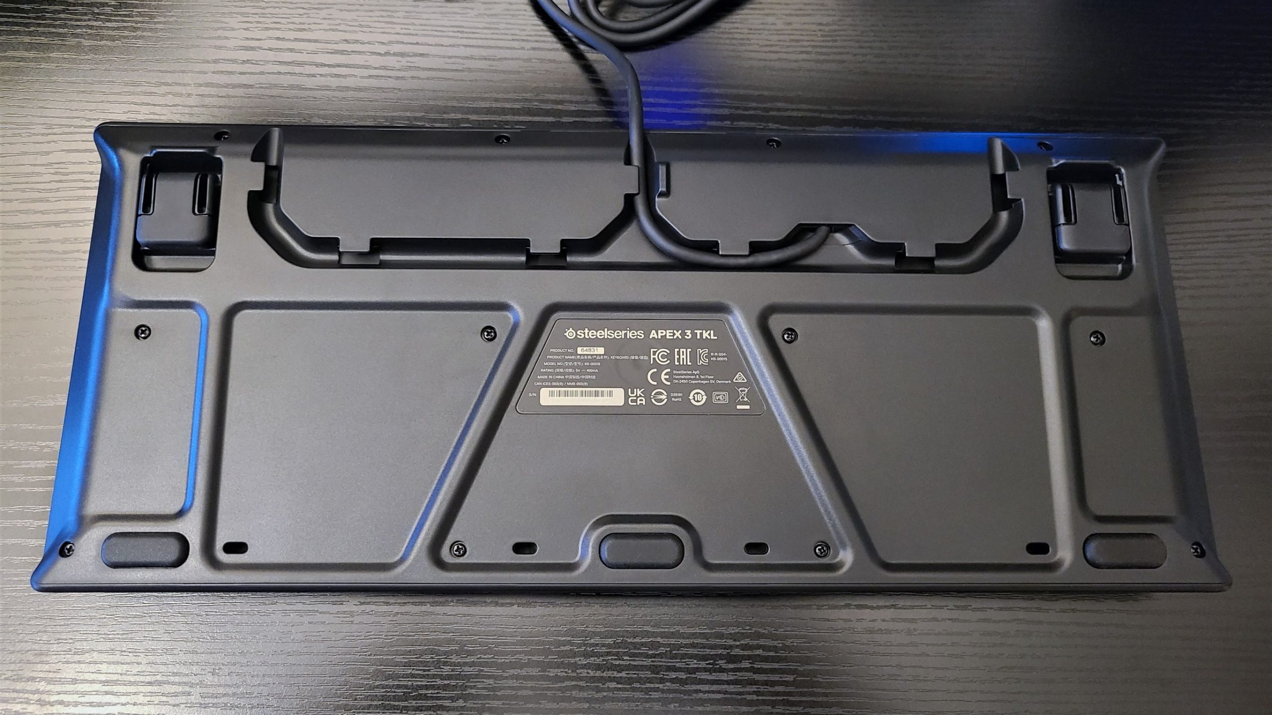 Bàn phím Steelseries Apex 3 TKL RGB chống nước