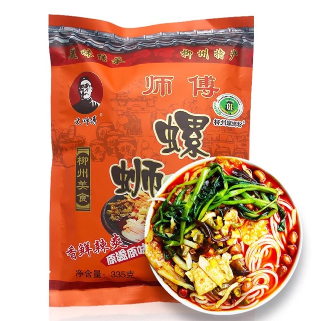 Phở Liễu Châu 335G Loại To  (Bún ốc liễu châu)