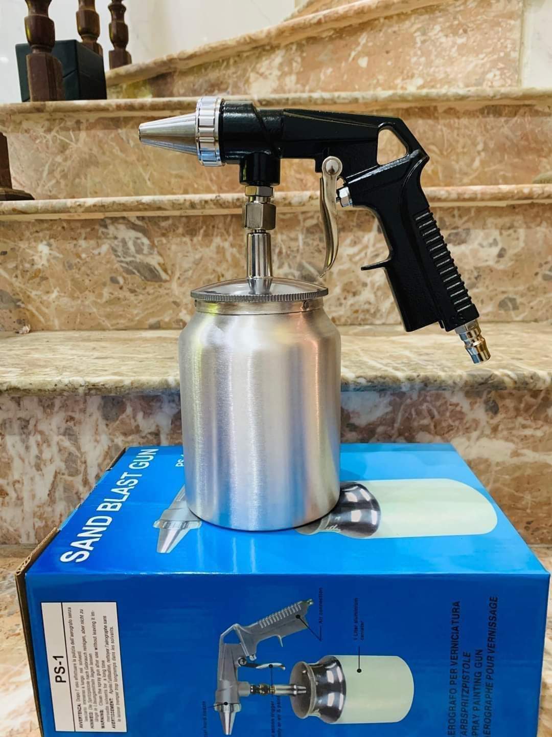 Súng Phun Cát Khí Nén Cao Cấp SPS01