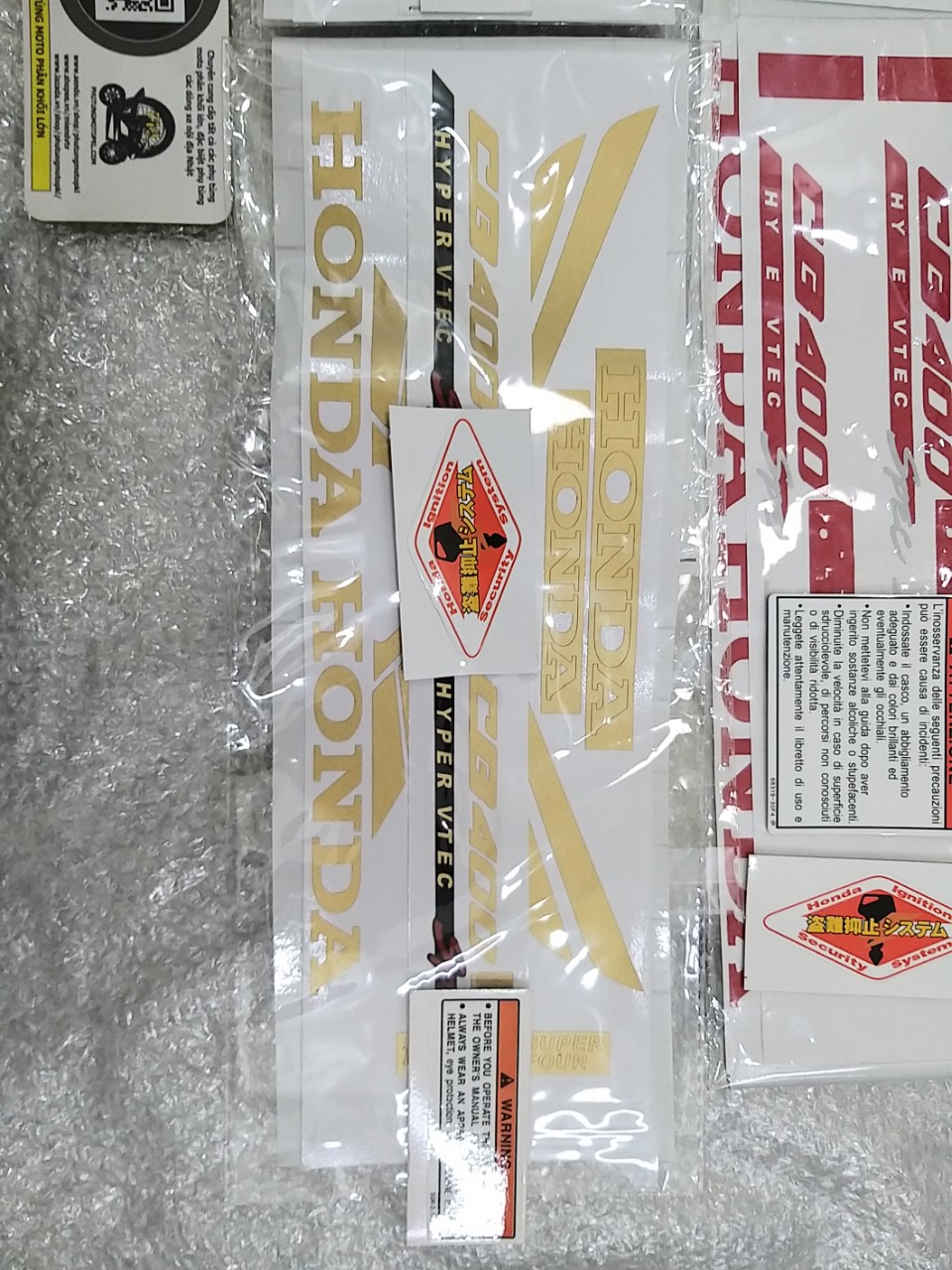 Bộ tem Honda CB400