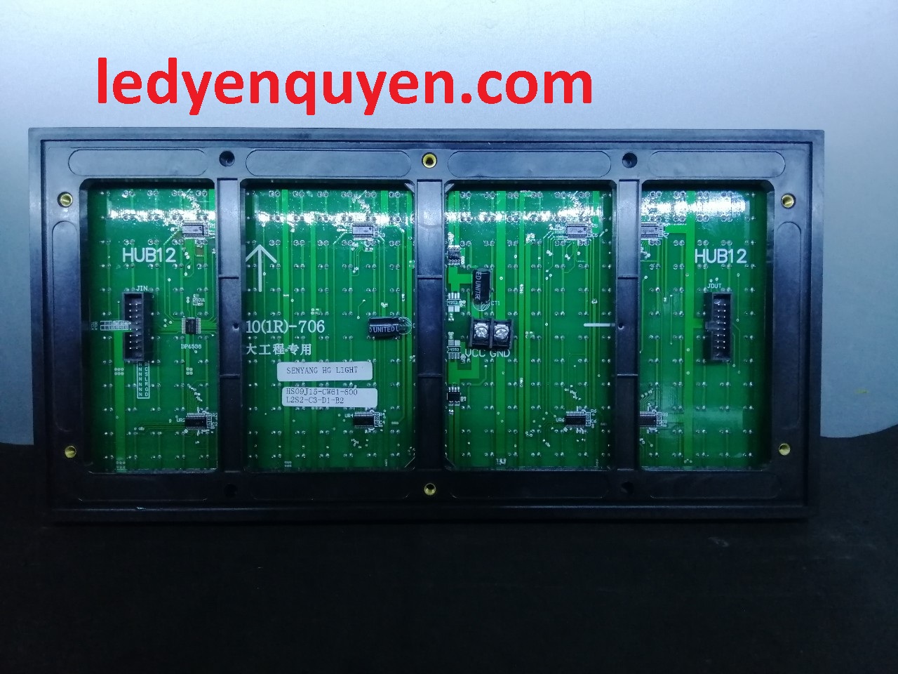 Led p10 xanh lá