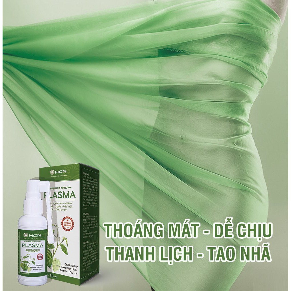 Dung Dịch Xịt Phụ Khoa Plasma Từ Lá Trầu Không