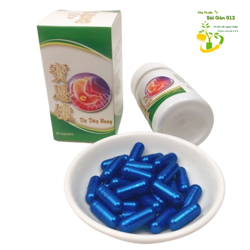 Dạ dày nang 30 viên-v.iêm l.oét dạ dày-tá tràng cấp và mẫn tính-trào ngược dạ dày