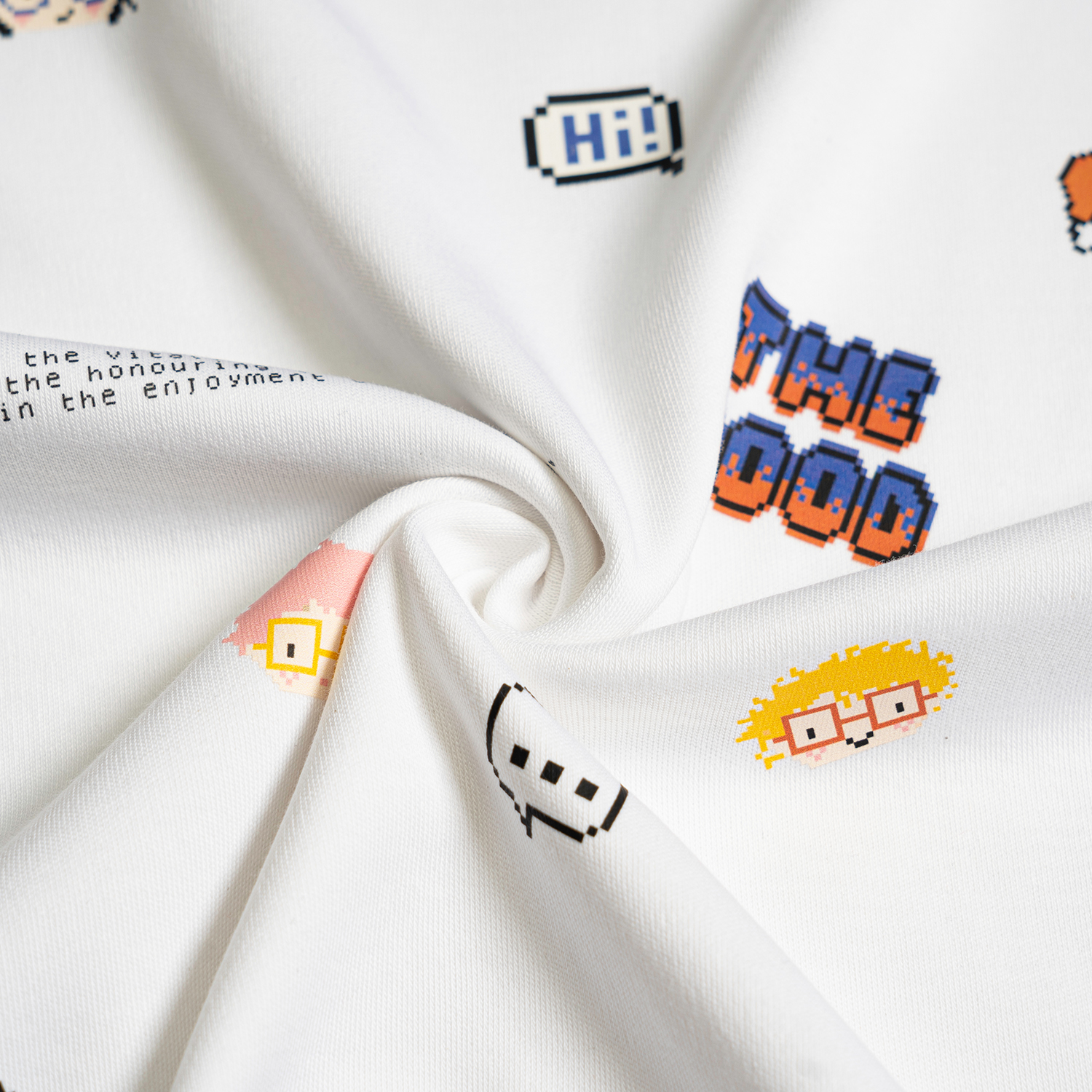 Áo Thun Unisex THE GOOD - Doodle Characters Tee