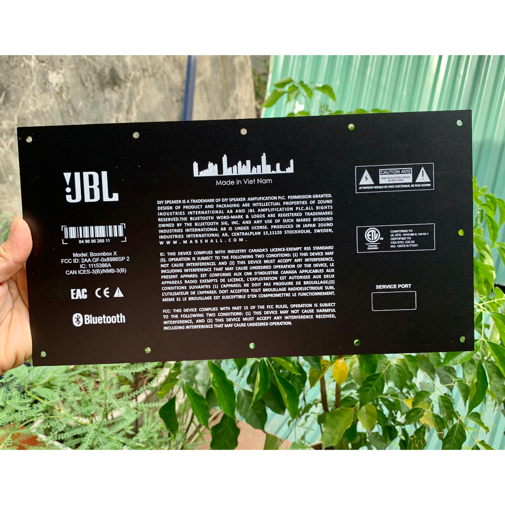 Lưng UV tổng hợp các mã, các kích thước.