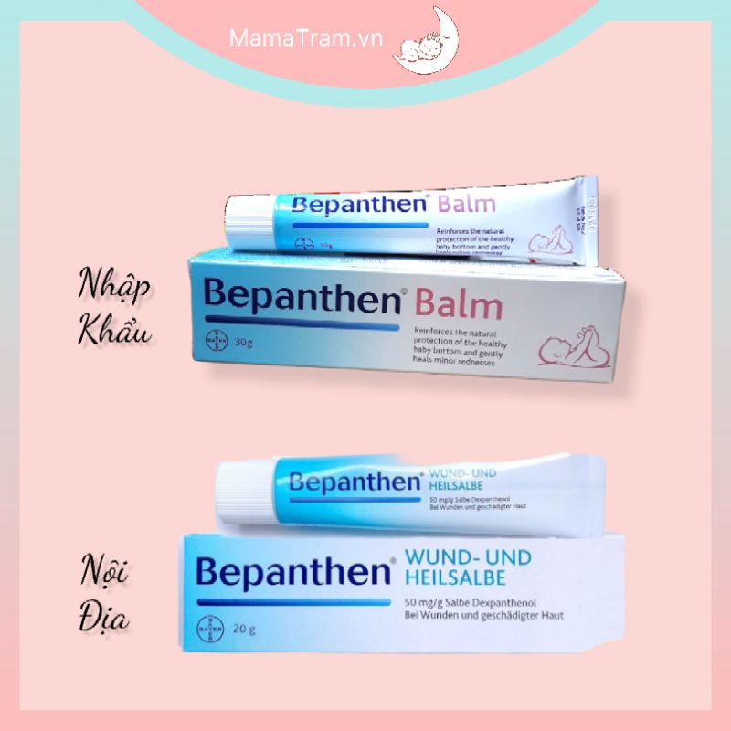Kem Hăm BEPANTHEN Của Đức (Hàng Nội Địa 20g Và Hàng Xuất Khẩu 30g)