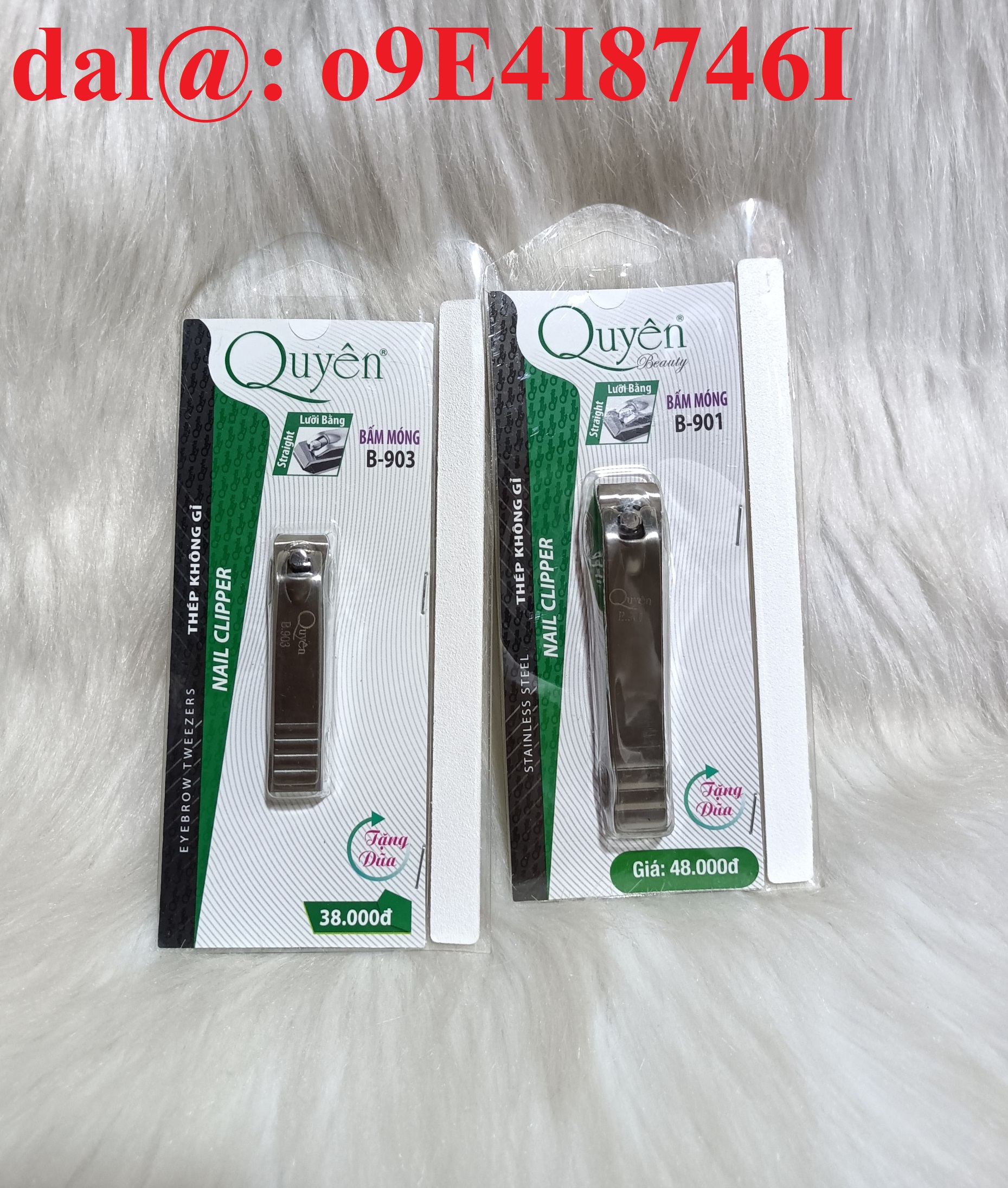 Bấm móng tay chân quyên