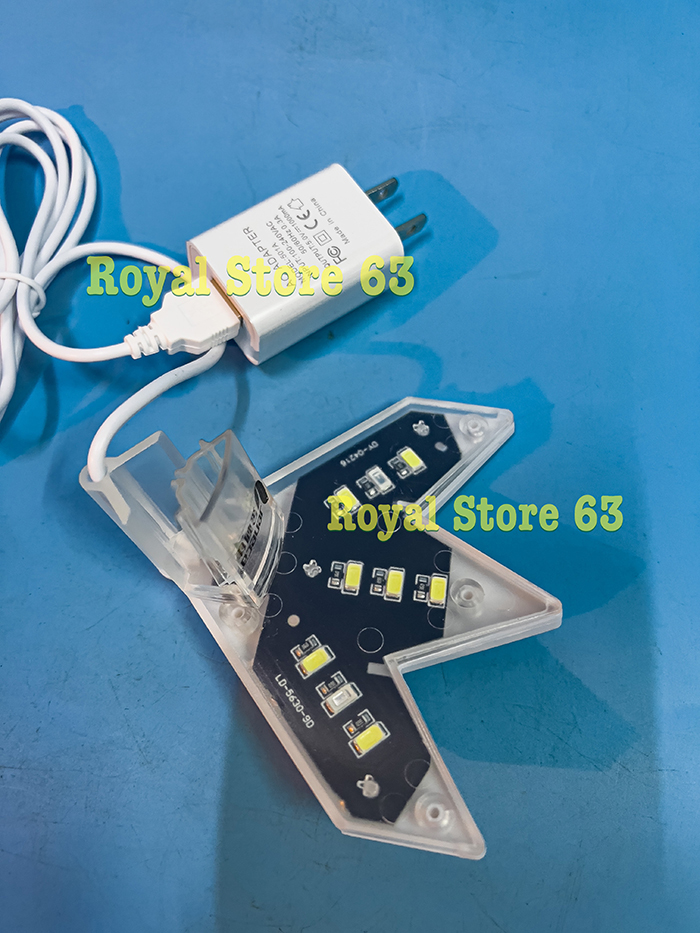 Jeneca X1 Đèn Led Kẹp Góc Mini Cho Bể Cá Cảnh 4w