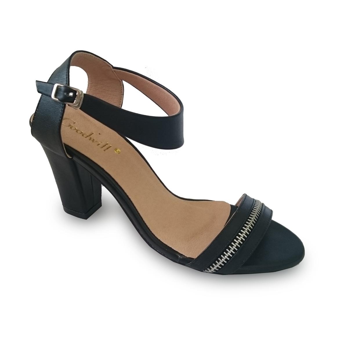 Giày sandal cao got 8cm (da thật) GW16-348-198