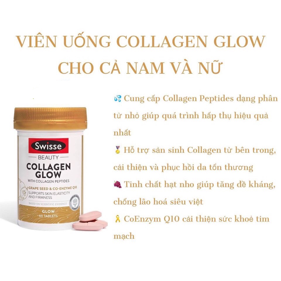 Collagen Glow Swisse 60 viên