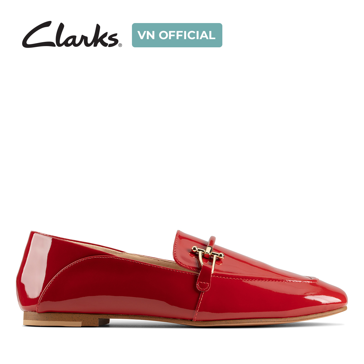 Giày lười da nữ clarks - pure2 loafer