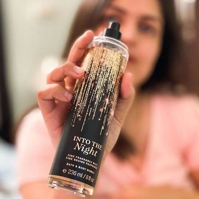 Xịt thơm bath & body works INTO THE NIGHT BODY MIST Chai Cao