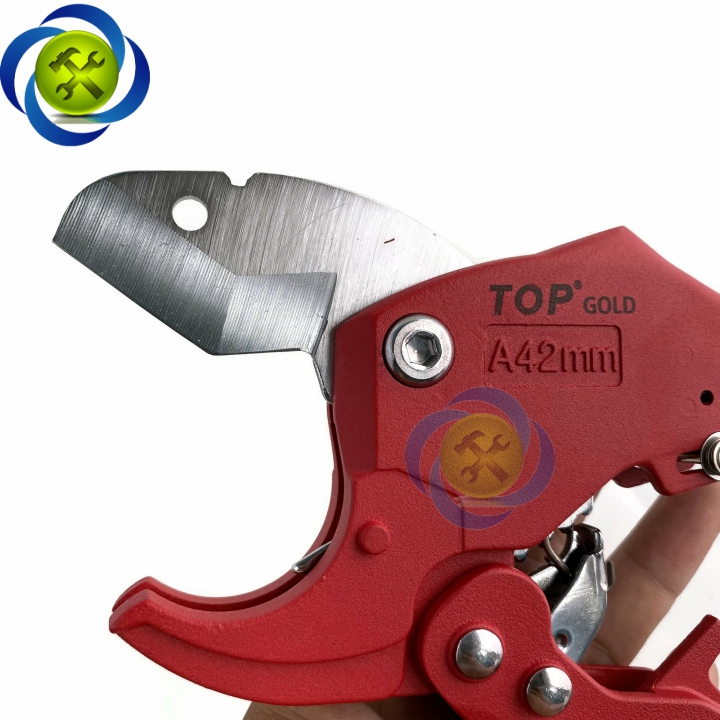 [HCM]Kéo cắt ống 42mm TOP VNG-001 đỏ đen