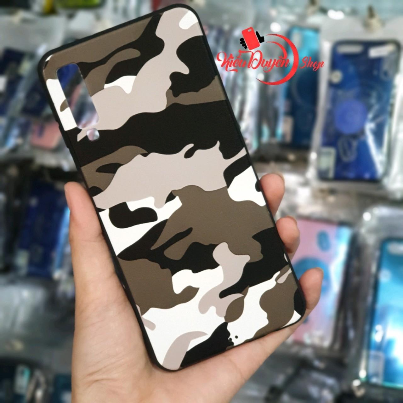 Ốp lưng dẻo quân đội samsung galaxy a7 2018