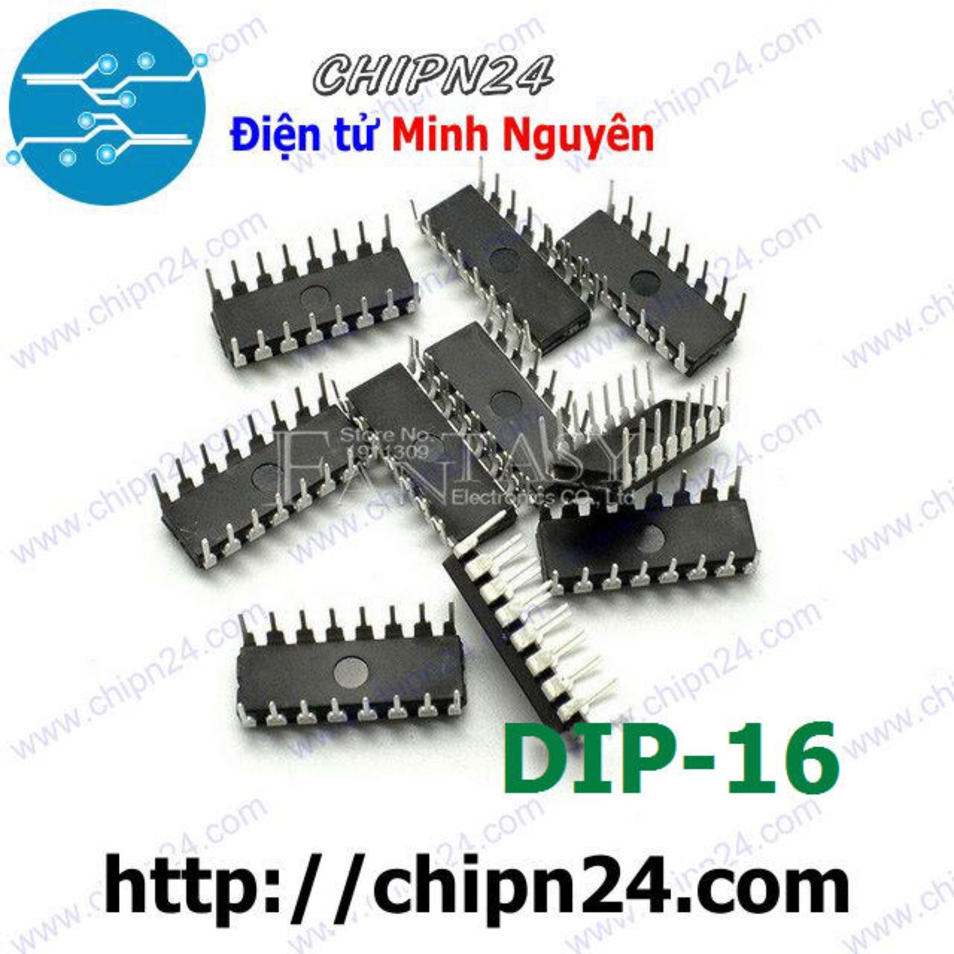 [2 con] (DIP) IC CD4020 DIP-16 (CD4020BE) (IC đếm nhị phân 14 tầng) - HH004526