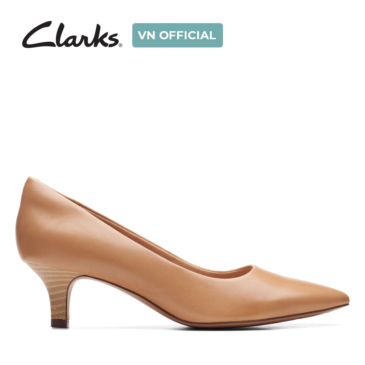 Giày cao gót 4.5cm da nữ clarks - shondrah jade
